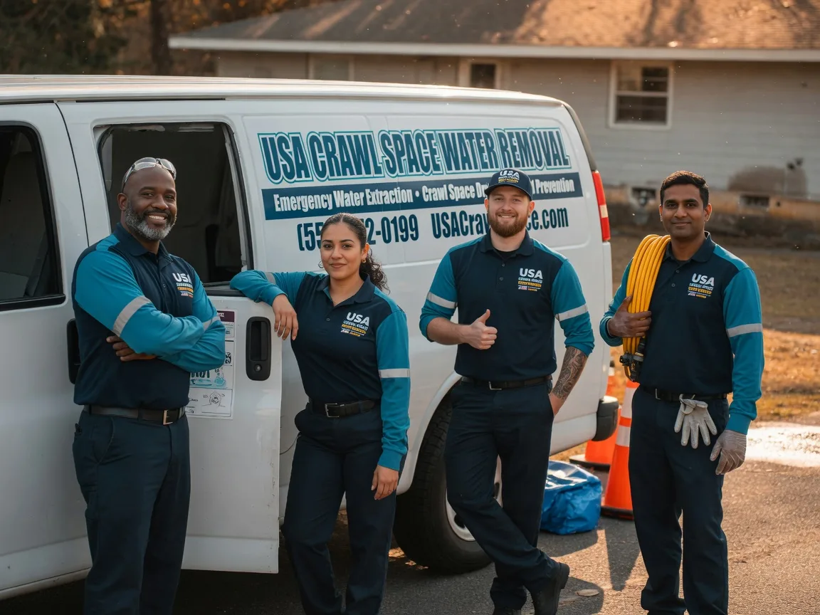 Crawl Space Water Removal company in Reeves, LA